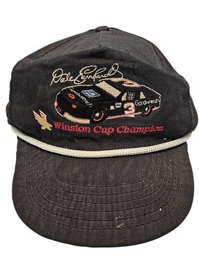 Vintage 1989 Dale Earnhardt Hat Winston Cup Snapback Cap GM Goodwrench #3 NASCAR